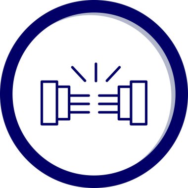 Modern b 'nin vektör illüstrasyonu eksik simgesi