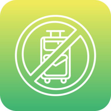 Benzersiz gaz vektör çizgisi simgesi