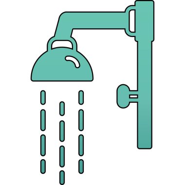 Musluk. Web simgesi basit illüstrasyon