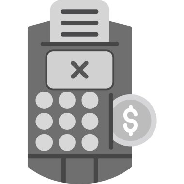 Banka kartı ikonu. Web için para kartı vektör simgesinin basit illüstrasyonu