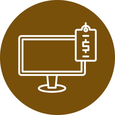 seo modern simgesinin vektör illüstrasyonu