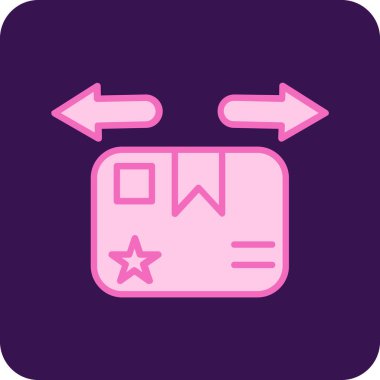 Kredi kartı vektör simgesi