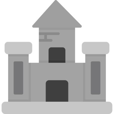 mimari mimari yapı ikonu - taslak biçimi