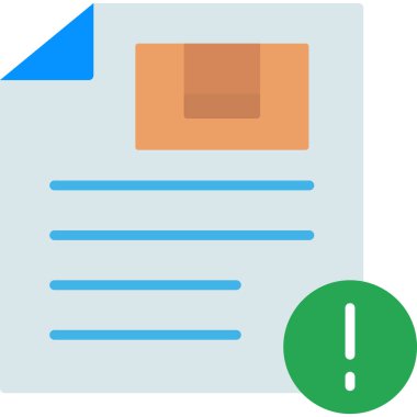 Dosya. Web simgesi basit illüstrasyon