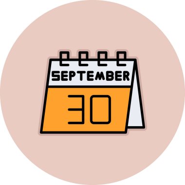 Takvim 0 Eylül 3 simgesi, Eylül