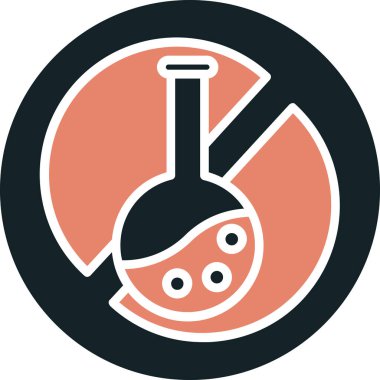 Kimyasal deney simgesi, basit biçim