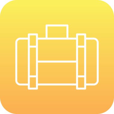 torba simgesi, vektör illüstrasyonu