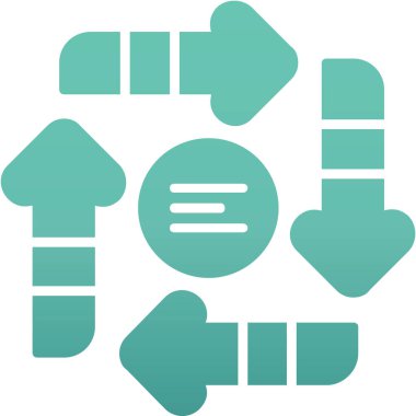 seo modern simgesinin vektör illüstrasyonu