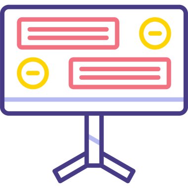 seo modern simgesinin vektör illüstrasyonu