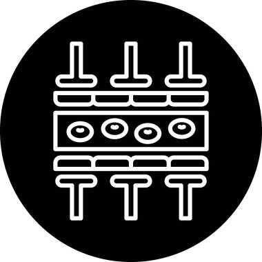 Devre simge vektör çizim