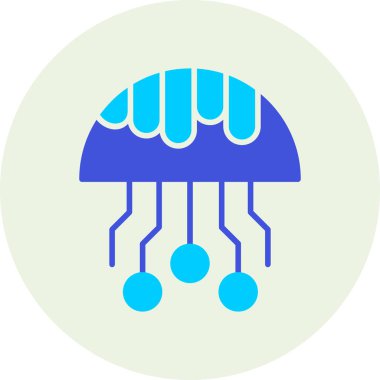 Bulut. Web simgesi basit illüstrasyon