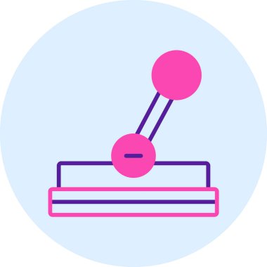 Modern bir simgenin vektör illüstrasyonu