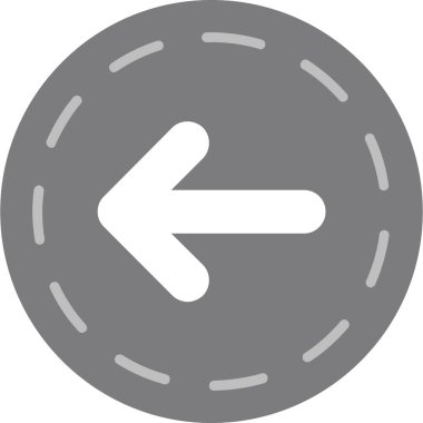 Yön ok ikonu vektör illüstrasyonu