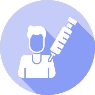 syinge simgesinin vektör illüstrasyonu