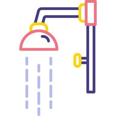 Su musluğunun vektör illüstrasyonu