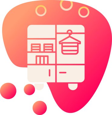 Alışveriş simge tasarlamak vektör