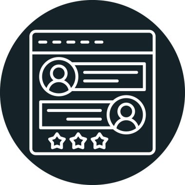 seo modern simgesinin vektör illüstrasyonu