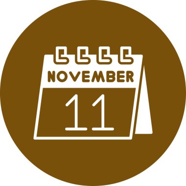 Kasım 'ın 18' i bir takvimde geçiyor.