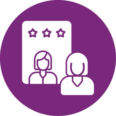 Müşteri servisi. Basit resimleme