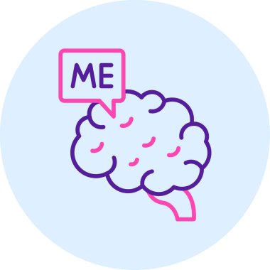 brain modern vector icon illustration