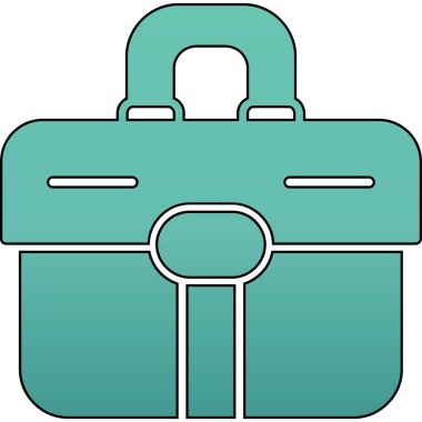 torba simgesi, vektör illüstrasyonu