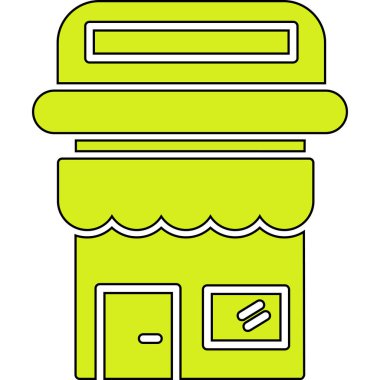 Yiyecek ve içecek işaretinin vektör çizimi