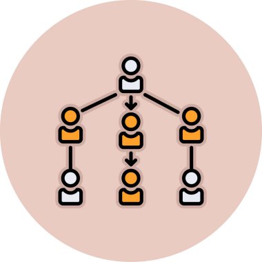 ağ bağlantı vektörü simgesi