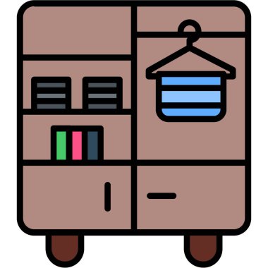 Dükkan. Web simgesi basit illüstrasyon