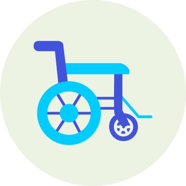 Bisiklet. Web simgesi vektör illüstrasyonu