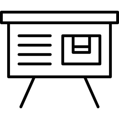 İş ve vektör illüstrasyonu için web simgesi