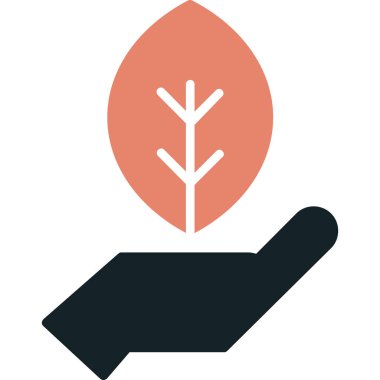 bitki vektörü simgesi modern basit illüstrasyon