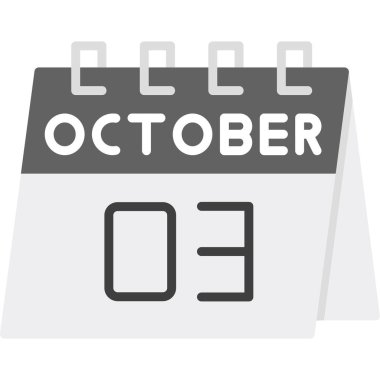 Eylül takvim simgesi, vektör illüstrasyonu