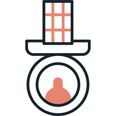 Ağ web simge vektör çizim