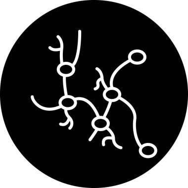 şebeke. Web simgesi basit illüstrasyon