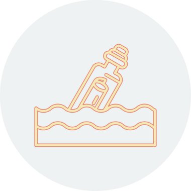 Su damlasının vektör çizimi