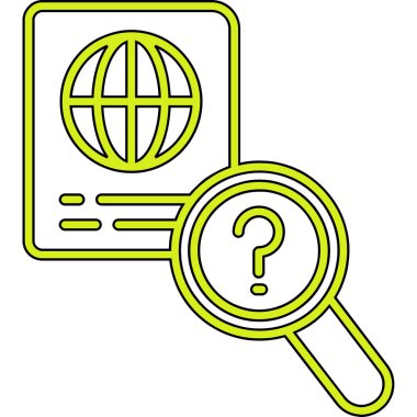 Ara. Web simgesi basit illüstrasyon