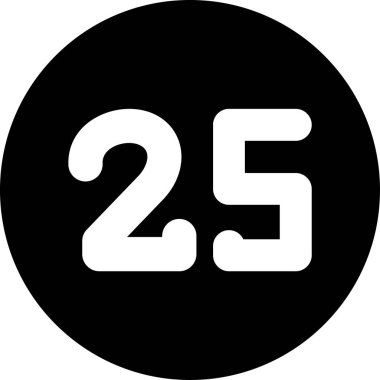 Modern bir işaretin vektör illüstrasyonu