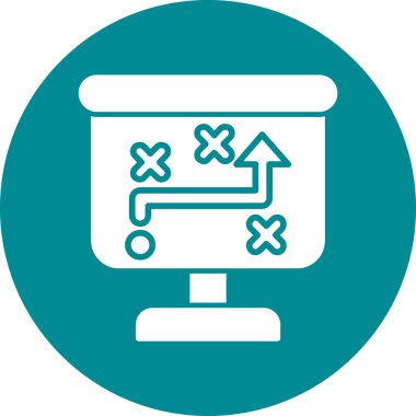 seo modern simgesinin vektör illüstrasyonu