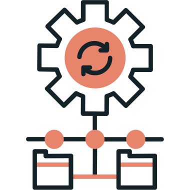 ağ paylaşımı. Basit resimleme