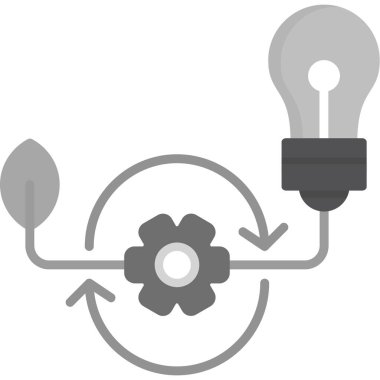 ampul simgesi vektör illüstrasyonu