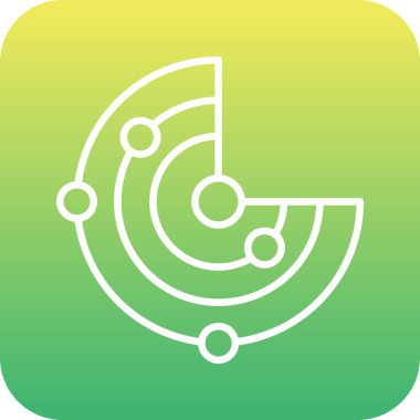 Eşsiz Pusula Vektörü Kabartma Simgesi