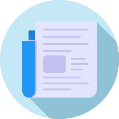 Kitap. Web simgesi basit tasarım