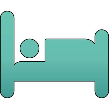 Hastane Simgesi Vektör İllüstrasyonu