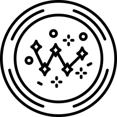 Teknolojinin modern bir simgesinin vektör çizimi