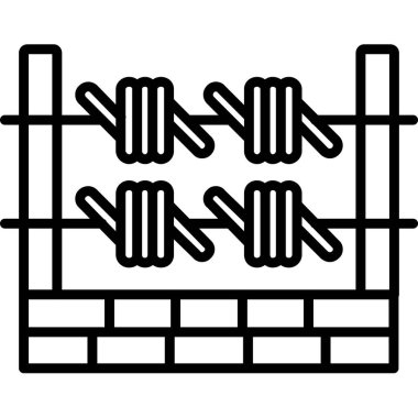 Çit simgesi, anahat stili