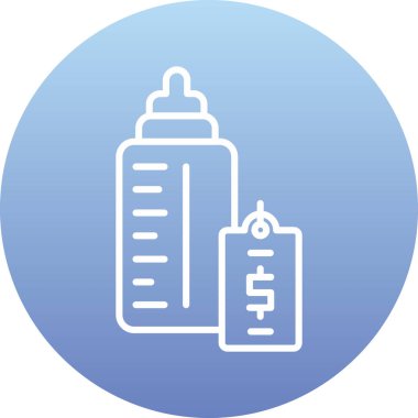 Modern b 'nin vektör illüstrasyonu eksik simgesi