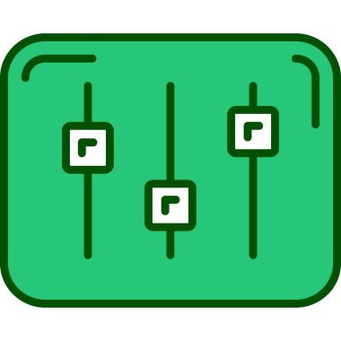 oyun simgesi vektör çizimi