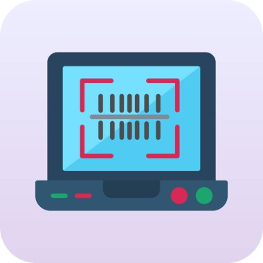 Televizyon. Web simgesi basit tasarım