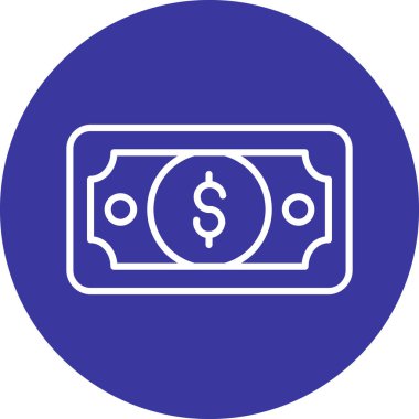 Vektör Doları simge tasarlamak