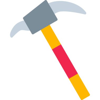 Çekiç ikonu vektör illüstrasyonu